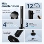 Vidacharmy Ventilador de Torre 110cm Altura, para Espacios Grandes, Ultra Silencioso 26dB, Turbo 7.8 m/s, 4 modos, Oscilación