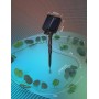 Aigostar Cadena de Luces LED Solares 3M+1 * 1M, 70 LEDs, Guirnaldas de Hiedra Artificial con Hojas, IP65 Impermeable, Blanco