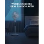 MIDEA Ventilador de Mesa Silencioso de 5 Velocidades con Control Remoto - Ventilador Pequeño con Oscilación 120º + 105º -