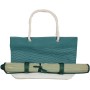 NAWA Home & Work Bolso de playa con esterilla incorporada 50x30 cm | Ideal para disfrutar del sol y la arena con comodidad y