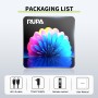 RUPA Android TV Box 13.0, 2025 8K Neueste Smart TV Box mit RAM 4GB ROM 32GB WiFi6 Enternet 10/100M Bluetooth 5.0 USB3.0