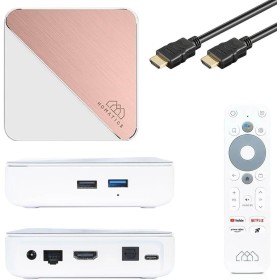 Homatics Box R 4K Plus Android 11 TV Media Player (Chromecast, Google, Netflix, Disney +, Prime Video, Google Play Store, 4K