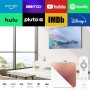 Homatics Box R 4K Plus Android 11 TV Media Player (Chromecast, Google, Netflix, Disney +, Prime Video, Google Play Store, 4K