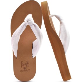 KuaiLu Chanclas Mujer Piscina Verano Playa Comodas Tela Antideslizante Sandalias Zapatos Estera de Yoga