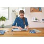 Dahle 507 Craft Creative DIN A4 autoafilable guillotina cortadora de papel con presión automática, azul