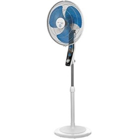 Rowentan Ultimate Protect VU4210F0 Ventilador de pie con líquido antimosquitos 3 velocidades de 40 cm con oscilación automática