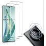 HidWee Cristal Templado Compatible con Realme 12 Pro/12 Pro Plus/12 Pro+ 5G, 2Pcs Protector de Pantalla [3D Cobertura Completa],