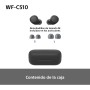 Sony WF-C510 Auriculares Inalámbricos Bluetooth, pequeños, con conexión multipunto, Modo Sonido Ambiente, Resistencia al Agua