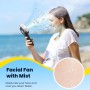 HandFan Ventilador de mano mejorado, ventilador de niebla portátil, ventiladores personales recargables, ventiladores de agua de