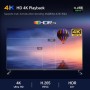 Android 12.0 TV Box, VONTAR H1 Android TV Box Allwinner H618 Quad Core 4GB RAM 64GB ROM Soporte 2.4Ghz/5.0Ghz WiFi BT5.0 10/100M