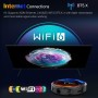 Android 12.0 TV Box, VONTAR H1 Android TV Box Allwinner H618 Quad Core 4GB RAM 64GB ROM Soporte 2.4Ghz/5.0Ghz WiFi BT5.0 10/100M