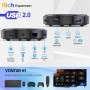 Android 12.0 TV Box, VONTAR H1 Android TV Box Allwinner H618 Quad Core 4GB RAM 64GB ROM Soporte 2.4Ghz/5.0Ghz WiFi BT5.0 10/100M