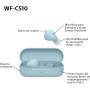 Sony WF-C510 Auriculares Inalámbricos Bluetooth, pequeños, con conexión multipunto, Modo Sonido Ambiente, Resistencia al Agua