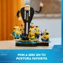 LEGO GRU 4: Mi Villano Favorito Modelo de GRU y los Minions, Juguete de Construcción con Personajes de la Película y Ukelele,