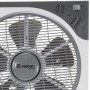 THINIA HOME Ventilador de Suelo con Temporizador Ø30cm y 50W | Ventilador Modelo Terra Box Ventilador Programable de Uso