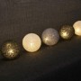 Ciskotu Luces de Bola de Algodón, 20 Cadena de Luces de Algodón LED Decoración Romántica para Bodas Fiestas Jardines Navidad