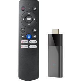 PPcdfre Q6 Mini TV Stick+Bluetooth Voice Remote Android 10 2GB+16GB 2.4G+5G WiFi+BT4.0 H313 Smart TV Box Android TV Stick