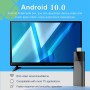 PPcdfre Q6 Mini TV Stick+Bluetooth Voice Remote Android 10 2GB+16GB 2.4G+5G WiFi+BT4.0 H313 Smart TV Box Android TV Stick