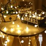 Guirnalda Luces, 10.5M 100LED Luces de Caden 8 Modos Luces de Cadena, Guirnalda Luminosas Exterior Interior Decorativa para
