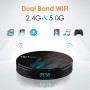 Xilibod HK1 MAX Android TV Box 10.0 4GB RAM 32GB ROM RK3318 2.4G/5.0G WiFi with BT 3D 4K 1080P Smart TV Box - Model No.: HK1max