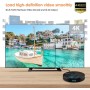 Xilibod HK1 MAX Android TV Box 10.0 4GB RAM 32GB ROM RK3318 2.4G/5.0G WiFi with BT 3D 4K 1080P Smart TV Box - Model No.: HK1max