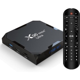 Sofobod X96 MAX+ Ultra TV Box Upgraded Android 11.0 TV Box with 4GB RAM 32GB ROM 2.4/5.0G Dual WiFi, H.265, VP9 Decoding HD 4K