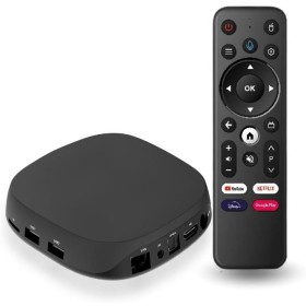 Caja Android BSL Meta C3 Android 12 | HDMI 2.0 | 2GB RAM 16 GB ROM | WiFi 6 Dual Band 2.4/5Ghz | BT 4.2 | 4K HDR AV1 | USB 2.0 y