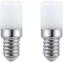 SCNNC Bombilla E14 LED Frigo T18 3W AC230V, 300LM Blanco Frío 6000K, No Regulable, Equivalente 30W Incandescente, Bombilla LED