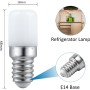 SCNNC Bombilla E14 LED Frigo T18 3W AC230V, 300LM Blanco Frío 6000K, No Regulable, Equivalente 30W Incandescente, Bombilla LED