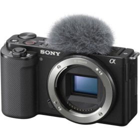 Sony Alpha ZV-E10 | Cámara Vlog con lente intercambiable sin espejo APS-C (pantalla pivotante para vlogs, video 4K, autoenfoque