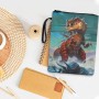 Xoenoiee Funda de libro personalizada para amantes de los libros, funda de libro con cremallera, protector de libros, fundas de
