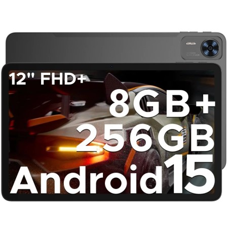 Global Version DOOGEE T36 Tablet Android 15 8+256GB 12'' FHD+ 90Hz IPS