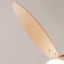 Cecotec Ventilador de Techo con Luz EnergySilence Aero 4260 Full Orange de 40 W con motor DC y 42” con luz LED, Mando a