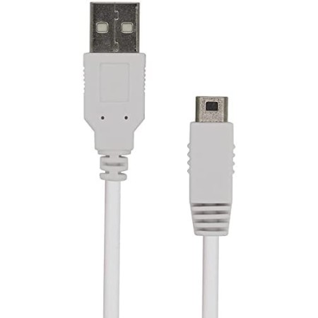 WICAREYO Cable de carga USB para Wii U Gamepad, Cable de alimentación USB de 1,2 m para Wii U Gamepad