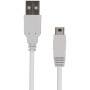 WICAREYO Cable de carga USB para Wii U Gamepad, Cable de alimentación USB de 1,2 m para Wii U Gamepad