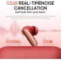 realme Buds Air 7 Pro Auriculares Inalámbricos,6 Micrófonos con reducción de Ruido a 53dB,Tiempo de reproducción de 48 Horas