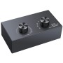 PROZOR Conmutador RCA de Audio Bidireccional de Canal de Sonido Estéreo 4X2/2X4 Estéreo L/R Interruptor de Audio 4(2)-IN-2(4)