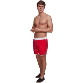URBAN CLASSICS Bañador para Hombre Estilo Retro, Bermudas Cortos, Shorts de Baño para Natación de Secado Rápido adapto para las