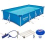 Bestway 56404-19 Infantil Bestway Deluxe Splash Frame Pool Piscina Desmontable Tubular, 300 x 201 x 66 cm