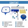 Bestway 56404-19 Infantil Bestway Deluxe Splash Frame Pool Piscina Desmontable Tubular, 300 x 201 x 66 cm