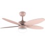 Cecotec Ventilador de Techo con Luz EnergySilence Aero 4260 Full SunLight de 40 W con motor DC y 42” con luz LED, Mando a