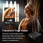 RockTek GB1 HDMI Dongle con Google TV, 2G RAM 16G RGM 4K Streaming Media Player Certificado Google Soporte Netflix, Disney+,