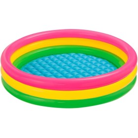 Intex 57412NP - Piscina hinchable 3 aros Sunset 114 x 25 cm