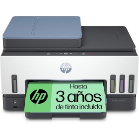 HP Smart Tank 7606 28C03A - Impresora A4 Multifunción con Deposito de Tinta Recargable, Impresión a Color, Escaner, Copiadora,