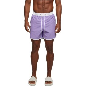 URBAN CLASSICS Bañador para Hombre Estilo Retro, Bermudas Cortos, Shorts de Baño para Natación de Secado Rápido adapto para las