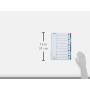 ESSELTE 100161 - Indice para carpetas multitaladro cartón MYLAR DIN A4 con cartulina índice color 1-10 multicolor, Blanco