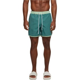 URBAN CLASSICS Bañador para Hombre Estilo Retro, Bermudas Cortos, Shorts de Baño para Natación de Secado Rápido adapto para las