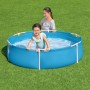 BESTWAY Piscina Desmontable Tubular Infantil My First Frame Pools Ø152x38 cm Azul