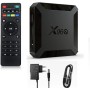 X96, Q 1 GB de RAM y 8 GB de ROM Box Android TV Box Media Player (Android 11.0) con Mando a Distancia y Cable HDMI, Reproductor