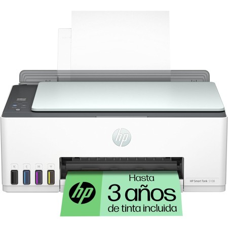 HP Smart Tank 7606 28C03A - Impresora A4 Multifunción con Deposito de Tinta Recargable, Impresión a Color, Escaner, Copiadora,